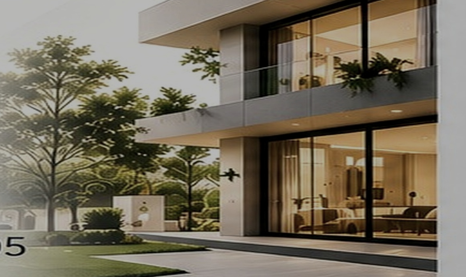 Modern healthcare building